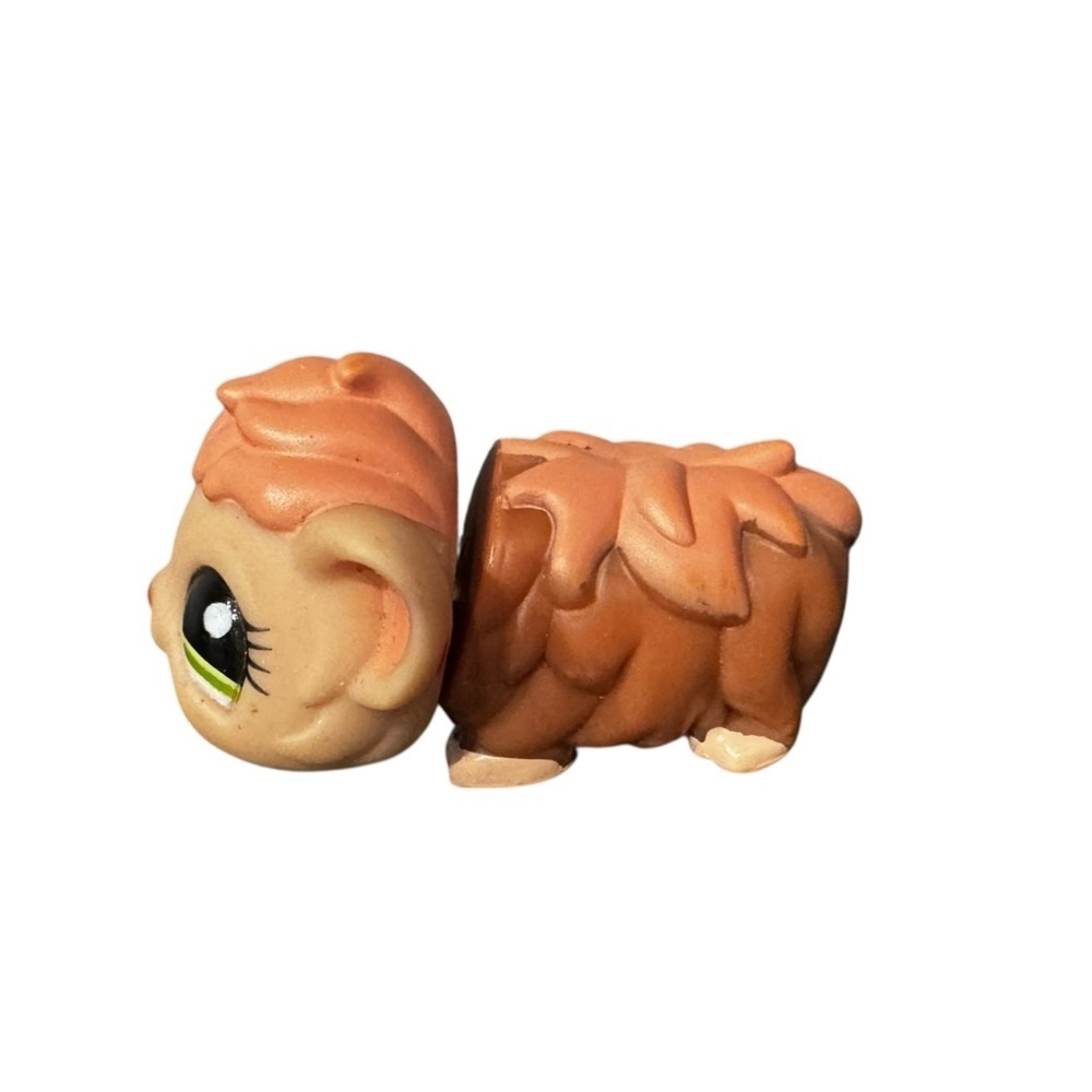 Littlest Pet Shop #1638 Brown, Tan, Peach Guinea Pig: Authentic LPS - Picture 4 of 7